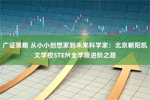 广证策略 从小小创想家到未来科学家：北京朝阳凯文学校STEM全学段进阶之路